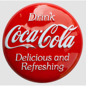 Magnet coca cola button