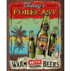 Plaque metal today s forecast beers