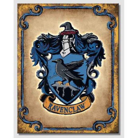 Plaque metal harry potter ravenclaw