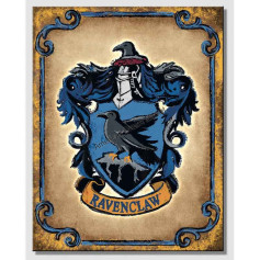 Plaque metal harry potter ravenclaw