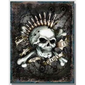 Plaque metal TBD alchemy glory
