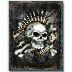 Plaque metal TBD alchemy glory