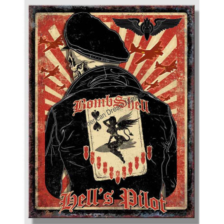 Plaque metal alchemy hell s pilot