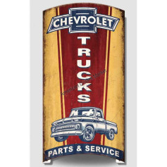 Plaque metal rolled GM trucks