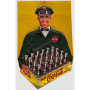 Plaque metal coke delivery man