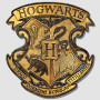 Plaque metal large harry potter hogwarts