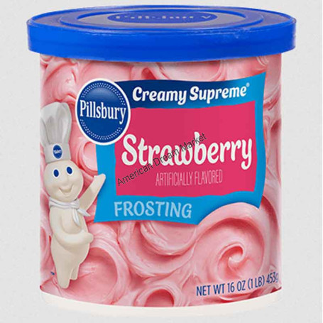 Pillsbury strawberry frosting