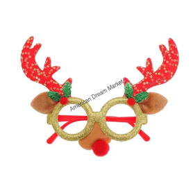 Christmas party glasses reindeer