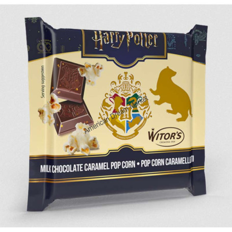 Harry potter milk chocolate caramel pop corn