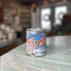 Surf up candle mistletoe GM