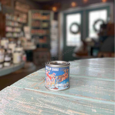 Surf up candle mistletoe PM