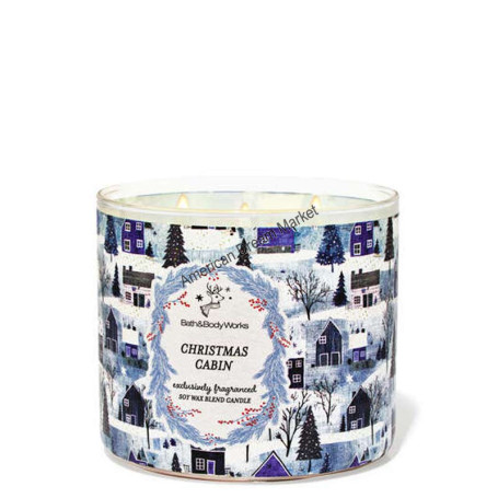 BBW bougie christmas cabin