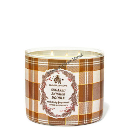 BBW bougie sugared snickerdoodle