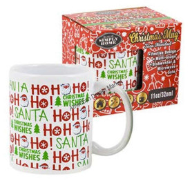 Christmas mug words