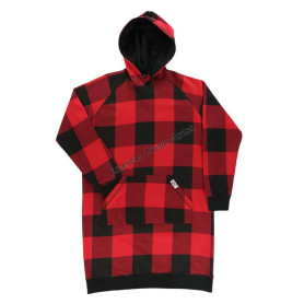 Lazy one red plaid sleep hoodie 2XL 3XL