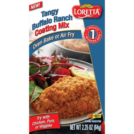 Loretta tangy buffalo ranch coating mix