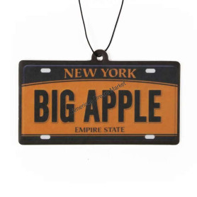 Fresh fresheners new york big apple license plate