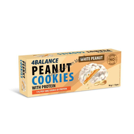 Peanut cookie protein white peanut