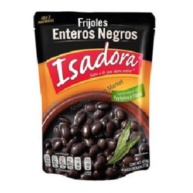Isadora frijoles enteros negros