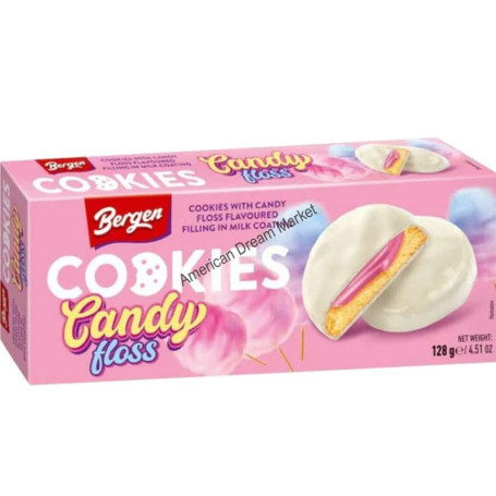 Bergen cookies candy floss