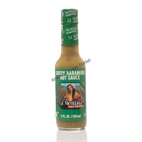 La meridina hot sauce green habanero