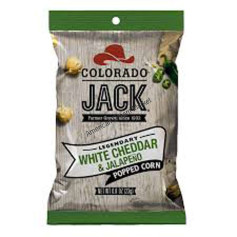 Colorado jack pop corn white cheddar and jalapeno