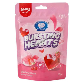 Amos 4D burtsing hearts