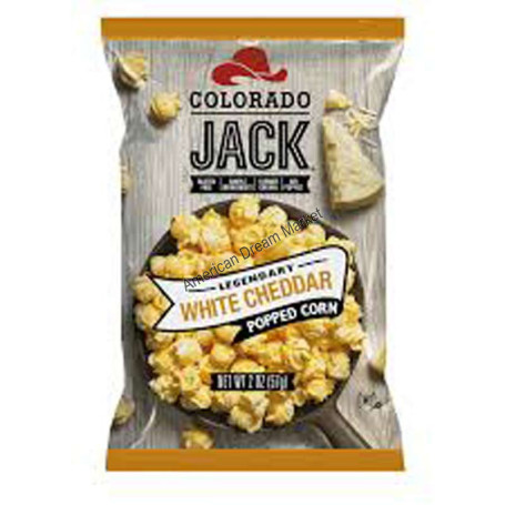 Colorado jack pop corn white cheddar