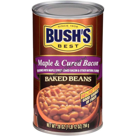 Bush's baked beans maple cured bacon 794G
