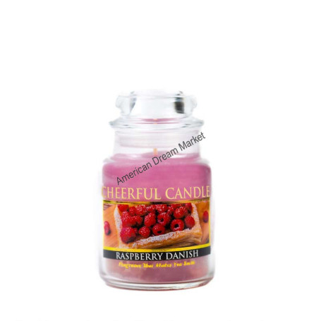 Cheerful petite jarre raspberry danish