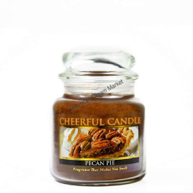 Cheerful moyenne jarre pecan pie