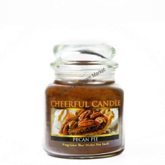 Cheerful moyenne jarre pecan pie