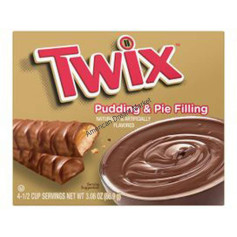Twix pudding and pie filling