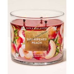 BBW bougie sun ripened peach
