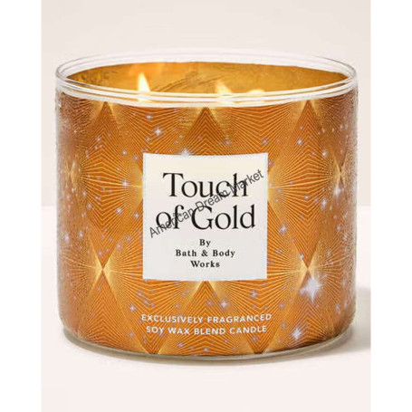 BBW bougie touch of gold