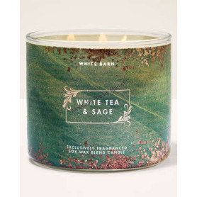 BBW bougie white tea and sage