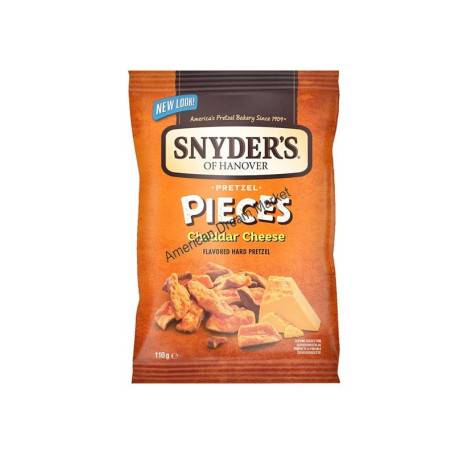 Snyder's of hanover pretzel pieces cheddar cheese