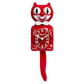 Kit cat klock classic red