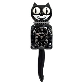 Kit cat klock classic black lady