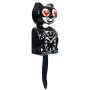 Kit cat klock classic black heart eyes