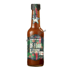 Mic s chilli hot sauce of foam and fury