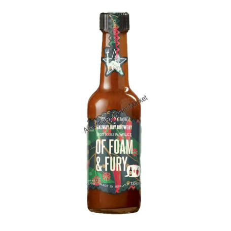 Mic s chilli hot sauce of foam and fury
