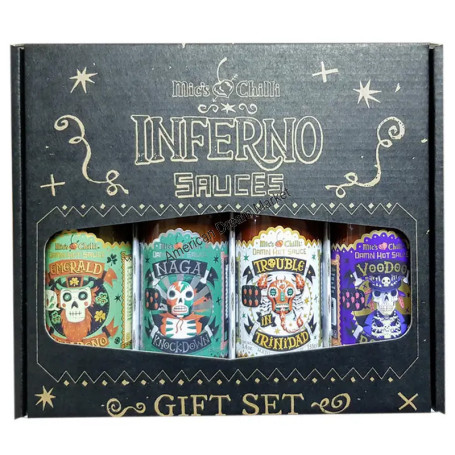 Mic s chilli hot sauce private collection gift set