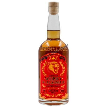Flamy whisky canadien a la cannelle