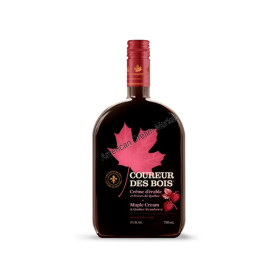 Coureur des bois creme erable et fraise