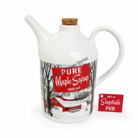Ceramic maple jug small