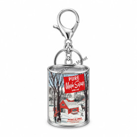 Maple can keychain