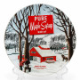Ceramic decorative plate maple