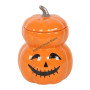 Stacked pumpkin oil and wax melt burner