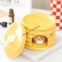 Pancake stack creamic oil and wax warmer